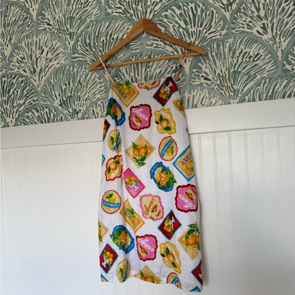 Revolve Stamp Mini Seafolly Linen Stamp Dress in Women’s Small - Picture 2 of 5